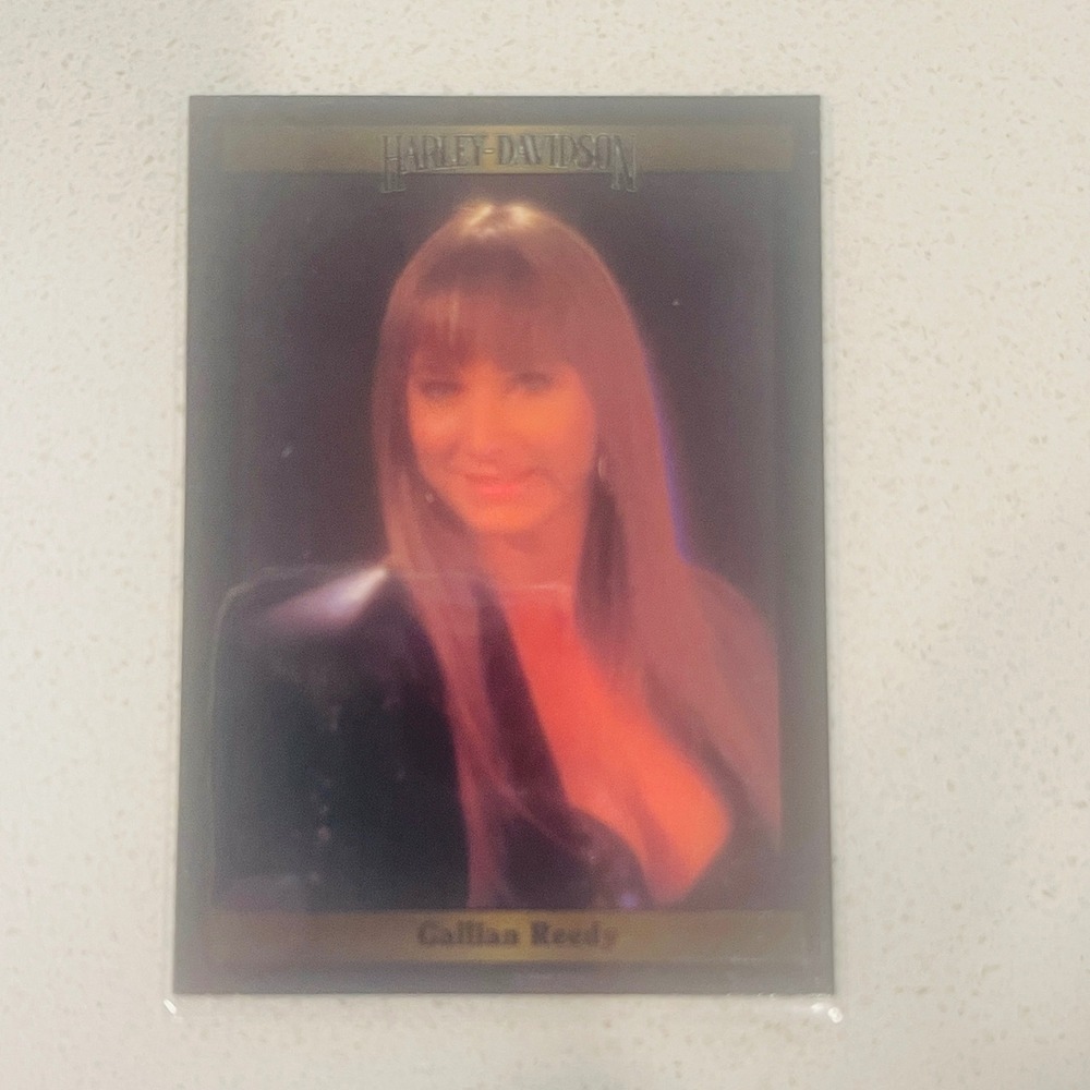 1992 Harley-Davidson Series 2 Gailian Reedy Card 195 Collect-A-Card Ms Harley
